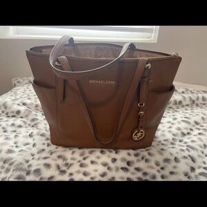 Michael Kors Tan Tote Bag